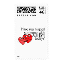 Have You Hugged Someone With Autism Today (Hrts) Stamps