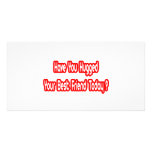Have You Hugged Your Best Friend Today? Photo Card Template