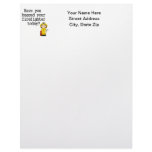 Have You Hugged Your Firefighter (female) Personalized Letterhead