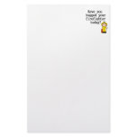 Have You Hugged Your Firefighter (female) Customized Stationery