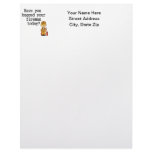 Have You Hugged Your Fireman Letterhead Template