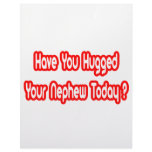 Have You Hugged Your Nephew Today? Letterhead Design