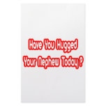 Have You Hugged Your Nephew Today? Stationery Design