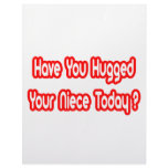 Have You Hugged Your Niece Today? Customized Letterhead