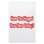 Have You Hugged Your Niece Today? Custom Stationery