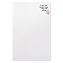 Have You Hugged Your Stylist Stationery Design