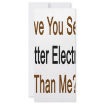 Have You Seen A Hotter Electrician Than Me rack cards by Supernova23 Have You Seen A Hotter Electrician Than Me rack cards