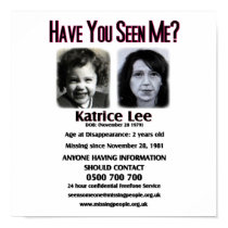 Have You Seen Me Katrice Lee Poster posters