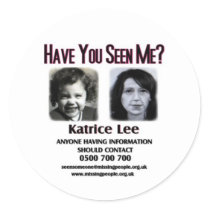 Have You Seen Me Peel Off Stickers