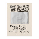 Have You Seen the FNORDS? Postcard by rosaamarilla Have You Seen the FNORDS? Postcard