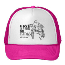 Have you seen this India:: Rickshaw Puller Mesh Hat