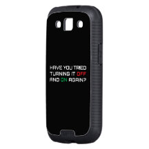 Have you tried turning it off and on again? samsung galaxy s3 cases