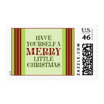 Have Yourself a Merry Little Christmas (medium) Postage Stamps