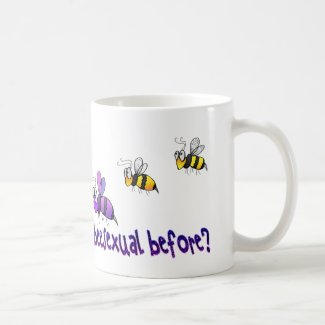 Haven't you ever seen a beesexual before mug