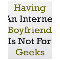 Having An Internet Boyfriend Is Not For Geeks flyers by Supernova23 Having An Internet Boyfriend Is Not For Geeks flyers