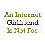 Having An Internet Girlfriend Is Not For Geeks photo cards
