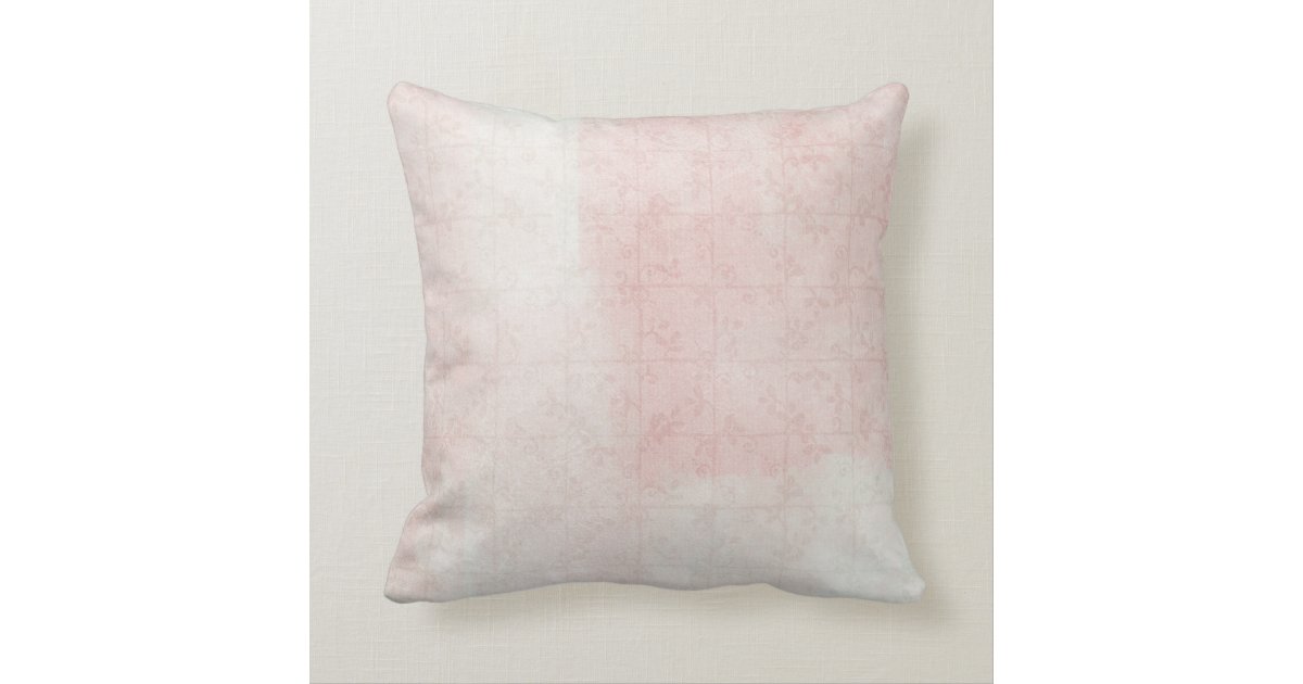 Having an Open Heart: Victorian Pink Roses Print Throw Pillow Zazzle