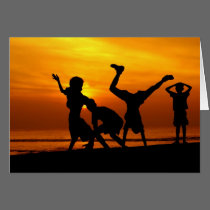 Having Fun at Sunset cards