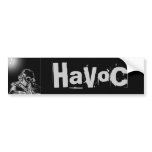 HaVoC profile bumper stickers