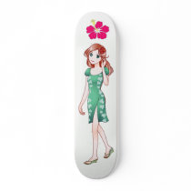 Hawai girl Skatboard skateboards
