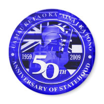 Hawaii 50th Magnet
