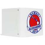 Hawaii Alexander Vinyl Binder