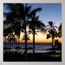 Hawaii at Sunset Poster