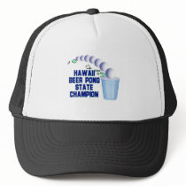 Hawaii Beer Pong Champion hats