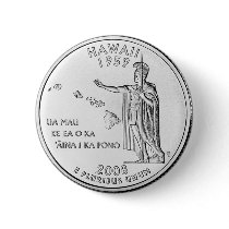 Hawaii buttons by StateQuarters Hawaii buttons
