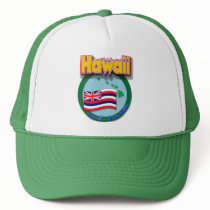 Hawaii circle cap hats by Duncan_Reed Hawaii circle cap hats