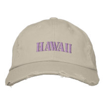 HAWAII embroidered hats