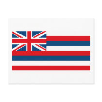 Hawaii Flag Postcard by FlagTshirts Hawaii Flag Postcard