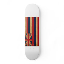 Hawaii Flag Custom Skate Board