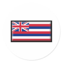 Hawaii Flag stickers