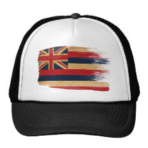 Hawaii Flag Trucker Hat