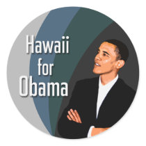 Hawaii for Obama Stickers