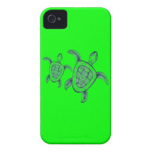 Hawaii Green Sea Turtles iPhone 4 Covers