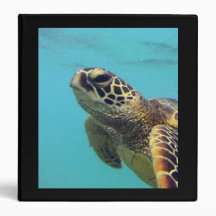 Hawaii Hanauma Bay Turtle Note Binder