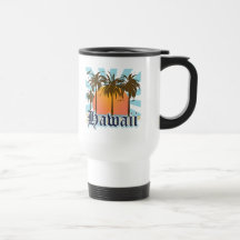 Hawaii Hawaiian Islands Sourvenir Mug