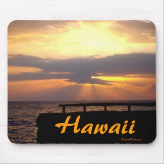 Hawaii Horizon Sunset mousepad mousepad