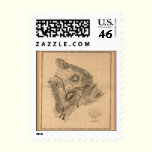 Hawaii Island, 1886, Vintage Hawaiian Map postage