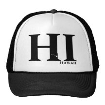 Hawaii Islands Mesh Hats