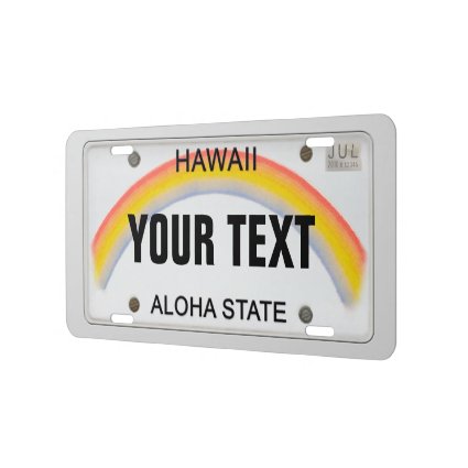 Hawaii License Plate License Plate