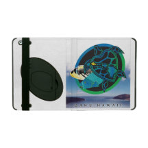 Hawaii Oahu Island iPad Folio Case