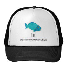 Hawaii Parrot Fish - Uhu Mesh Hats