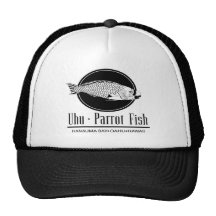 Hawaii Parrot Fish - Uhu Trucker Hat
