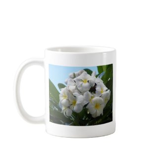 Hawaii Plumeria Flower Mug mug