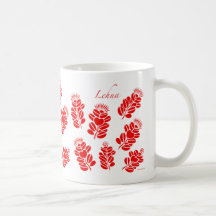 Hawaii Red Lehua Mug - Coffee Mug