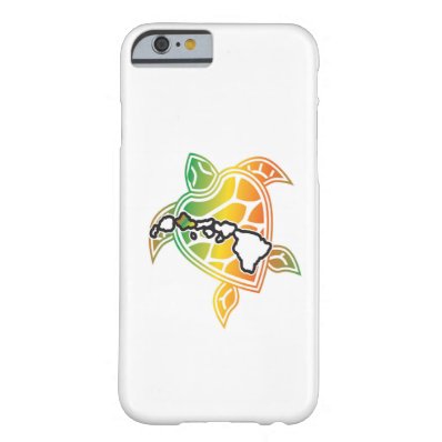 Hawaii Reggae Turtle Barely There iPhone 6 Case