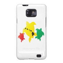 Hawaii Reggae Turtles Galaxy S2 Case